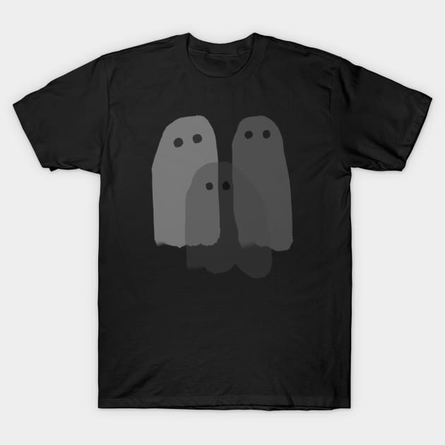 Gray boos T-Shirt by The Dactyl